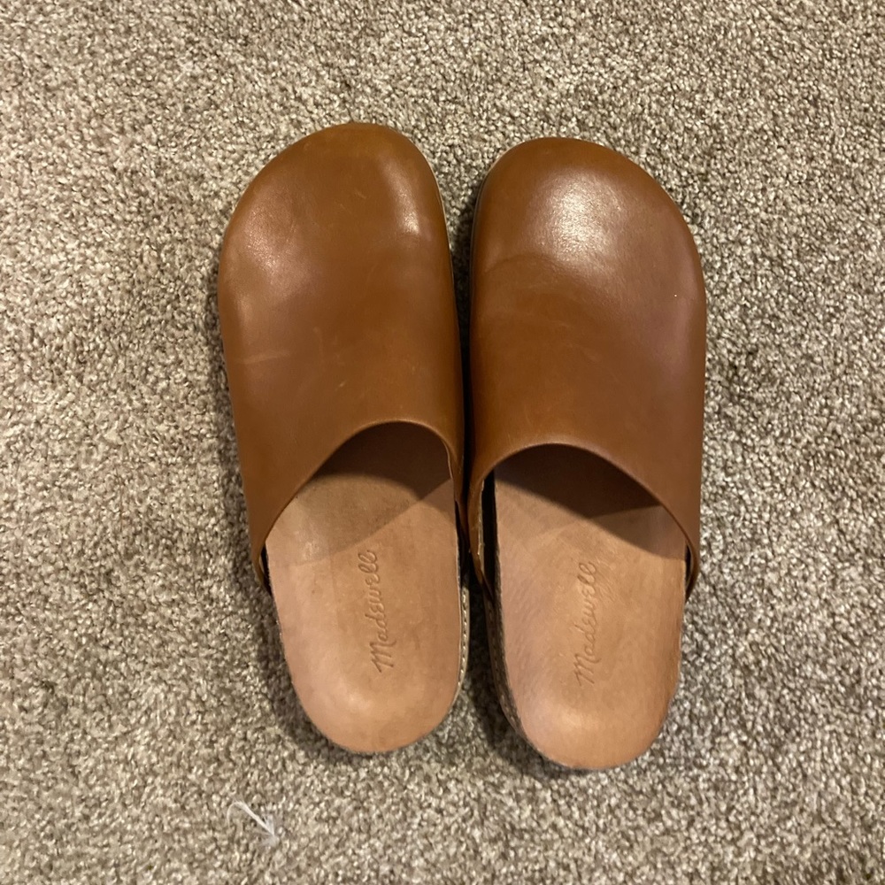The Layne Leather Clog MADEWELL